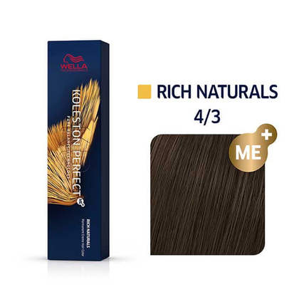 KP - Rich Naturals 4/3 Medium Brown/Gold
