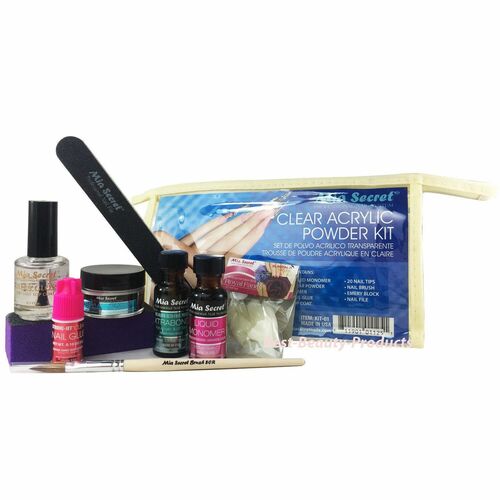 Clear Acrylic Powder Kit - WS