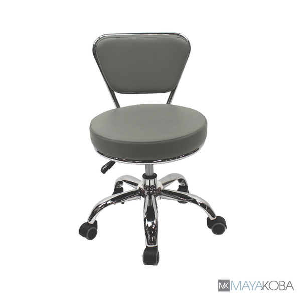 Dayton Pedicure Stool - Gray