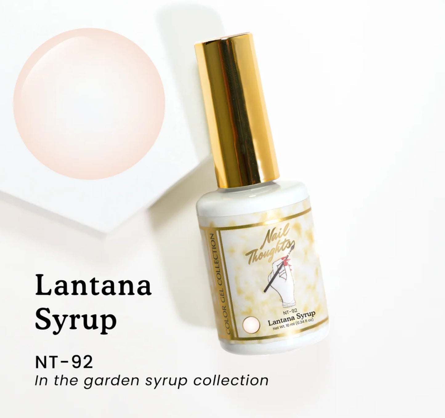 Nail Thoughts Gel Polish Lantana