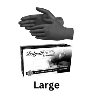 Black Gloves - Large