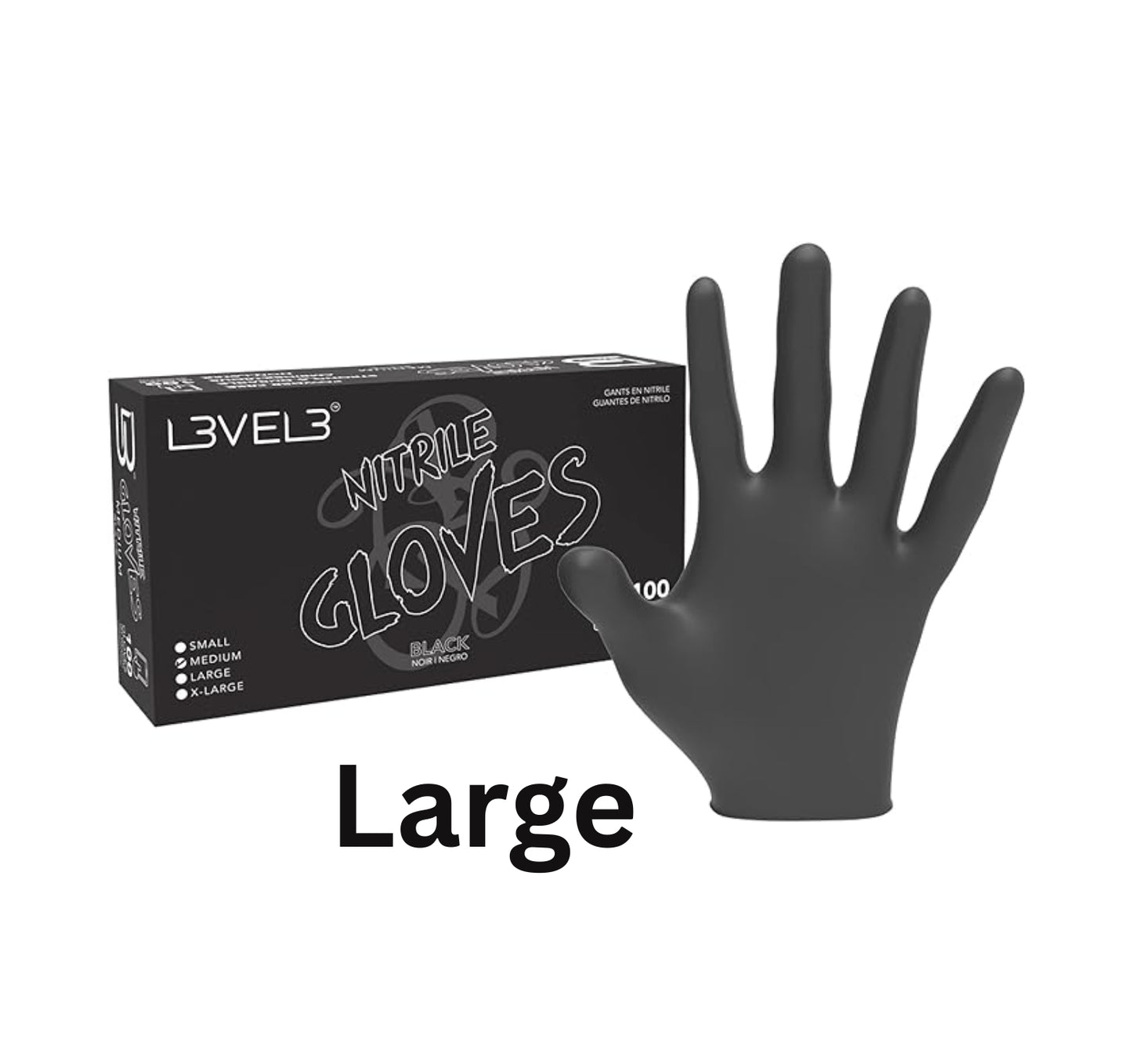 Nitrile Gloves - Large