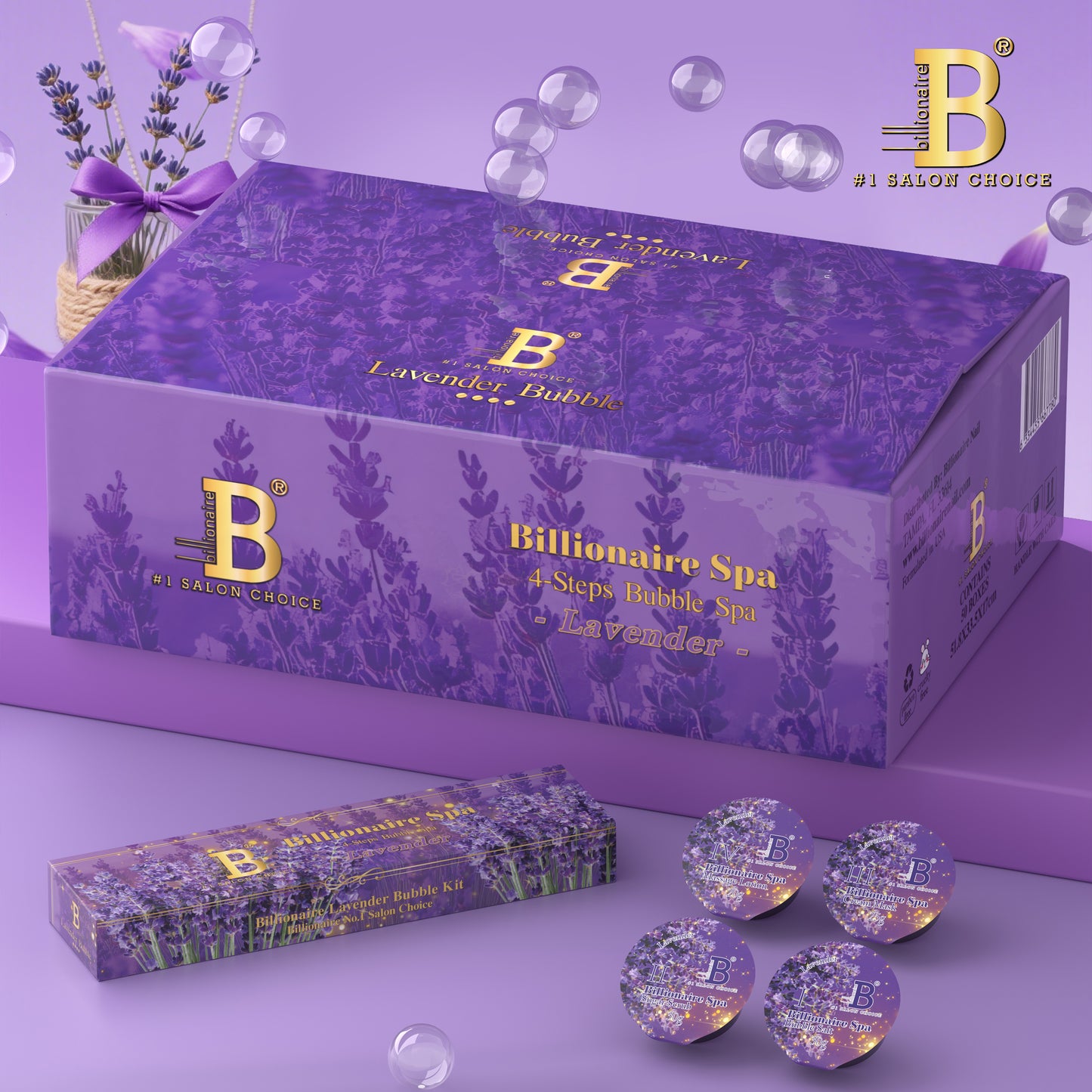 4 Step Bubble - Lavender