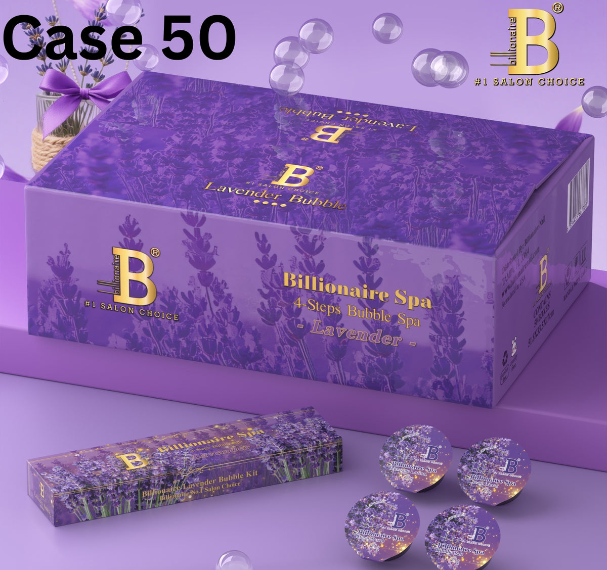 4 Step Bubble - Lavender CASE