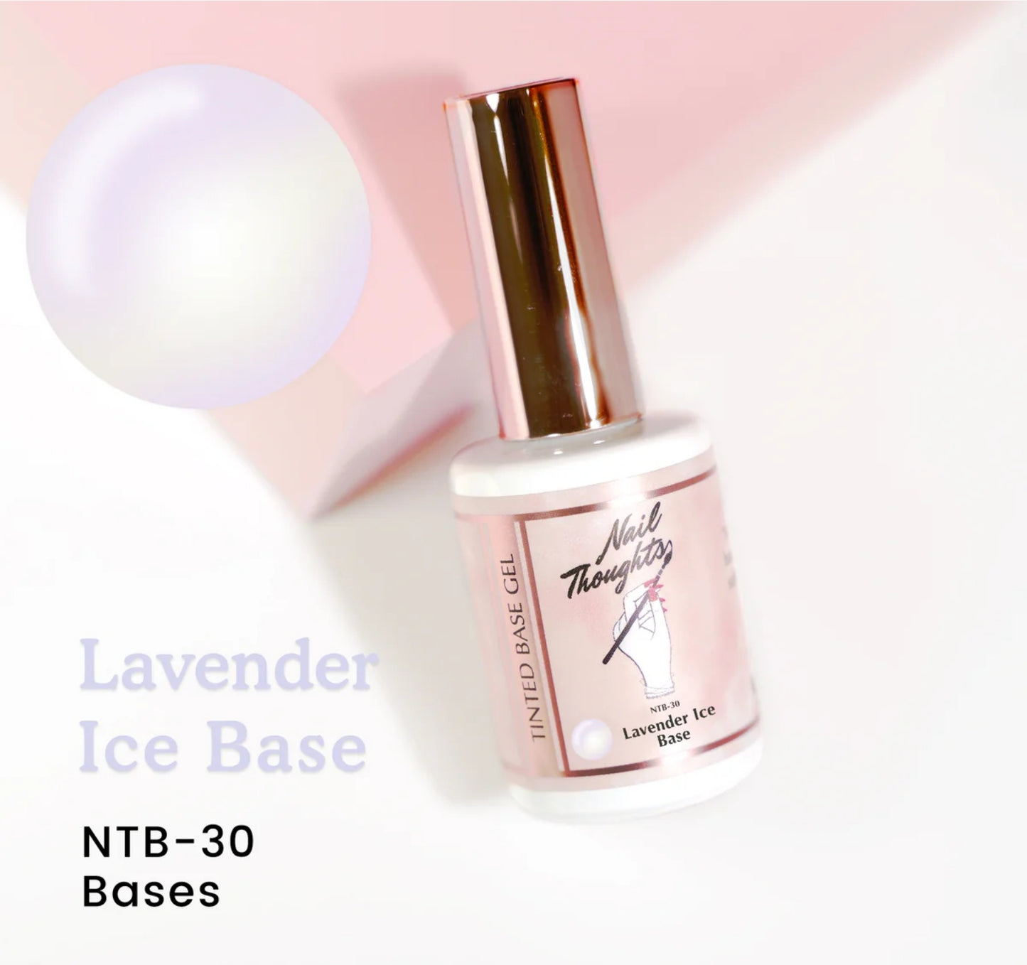 Nail Thoughts Lavender Ice Base