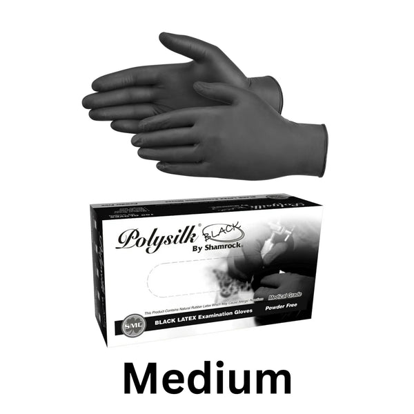 Black Gloves - Medium