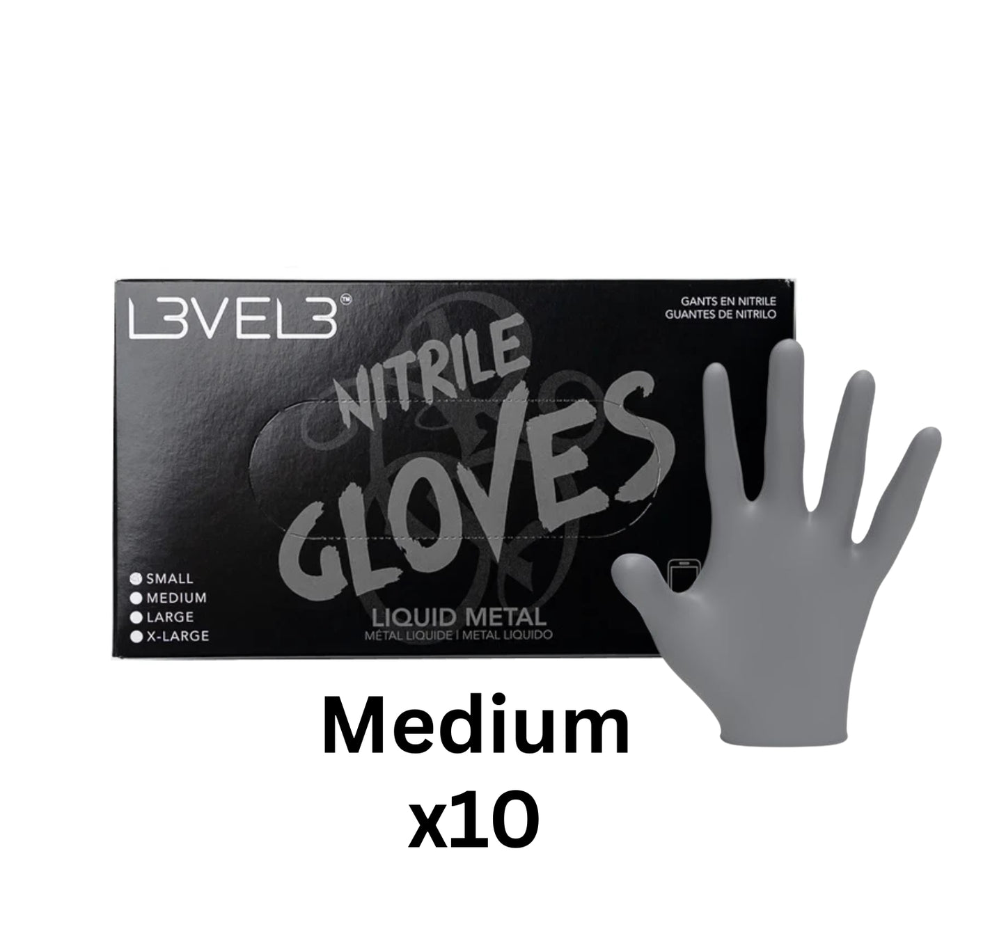 Nitrile Gloves - Medium CASE