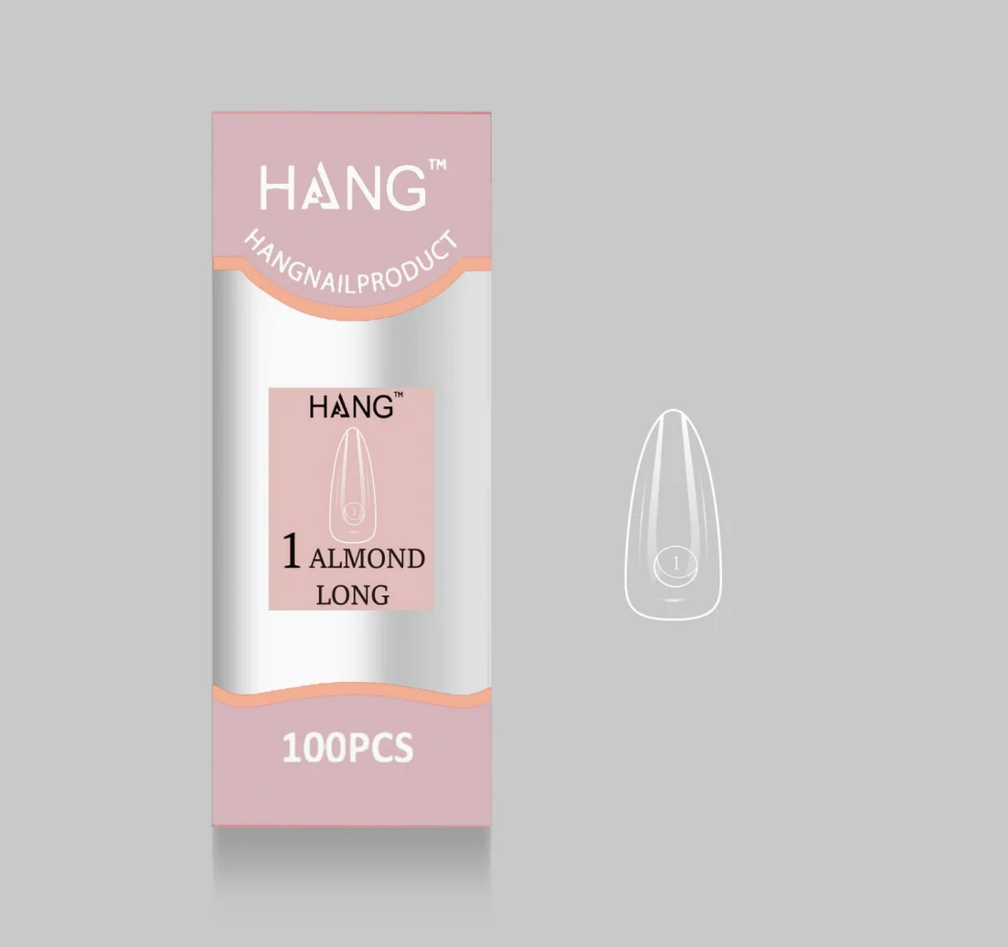 Flex-Gel EX Natural Almond Long #1
