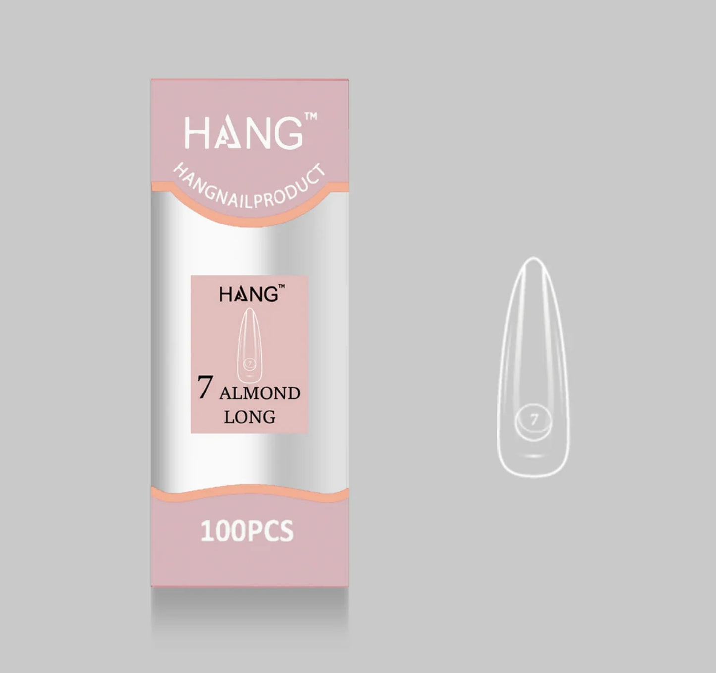 Flex-Gel EX Natural Almond Long #7