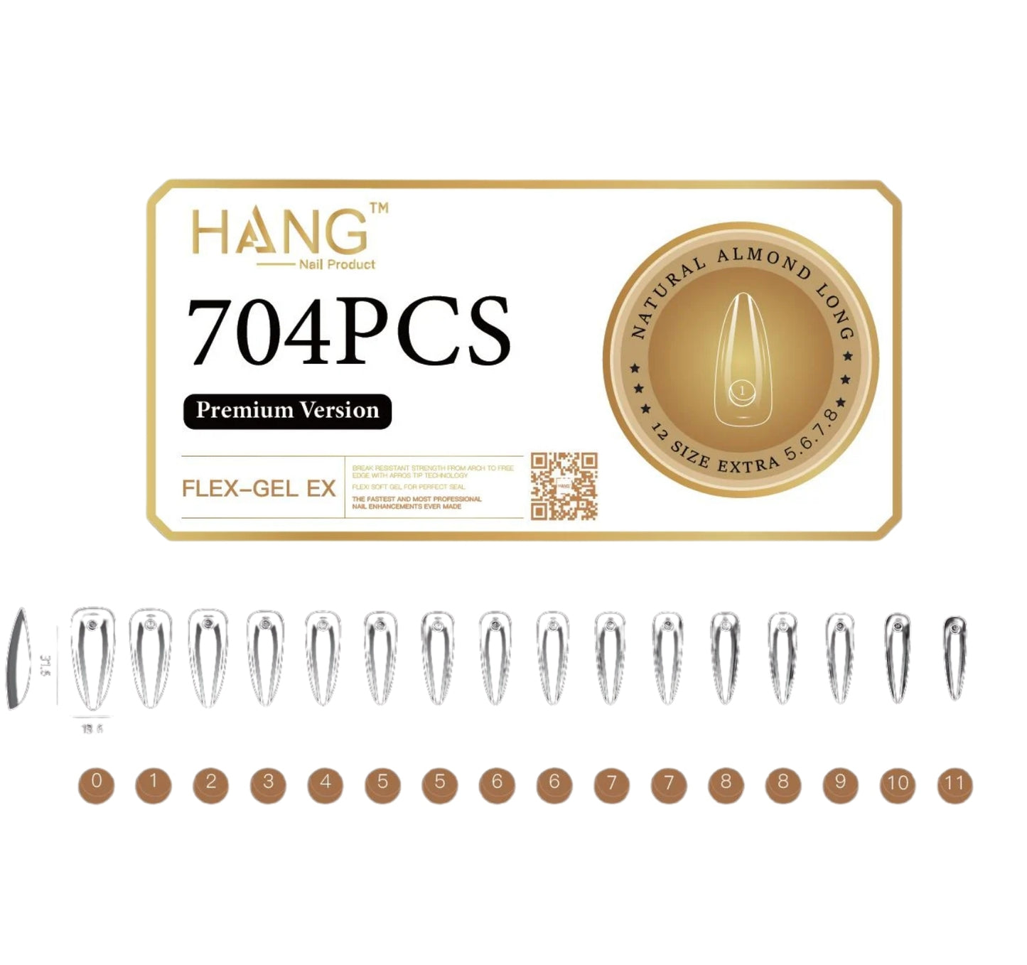 Flex-Gel EX Natural Almond Long