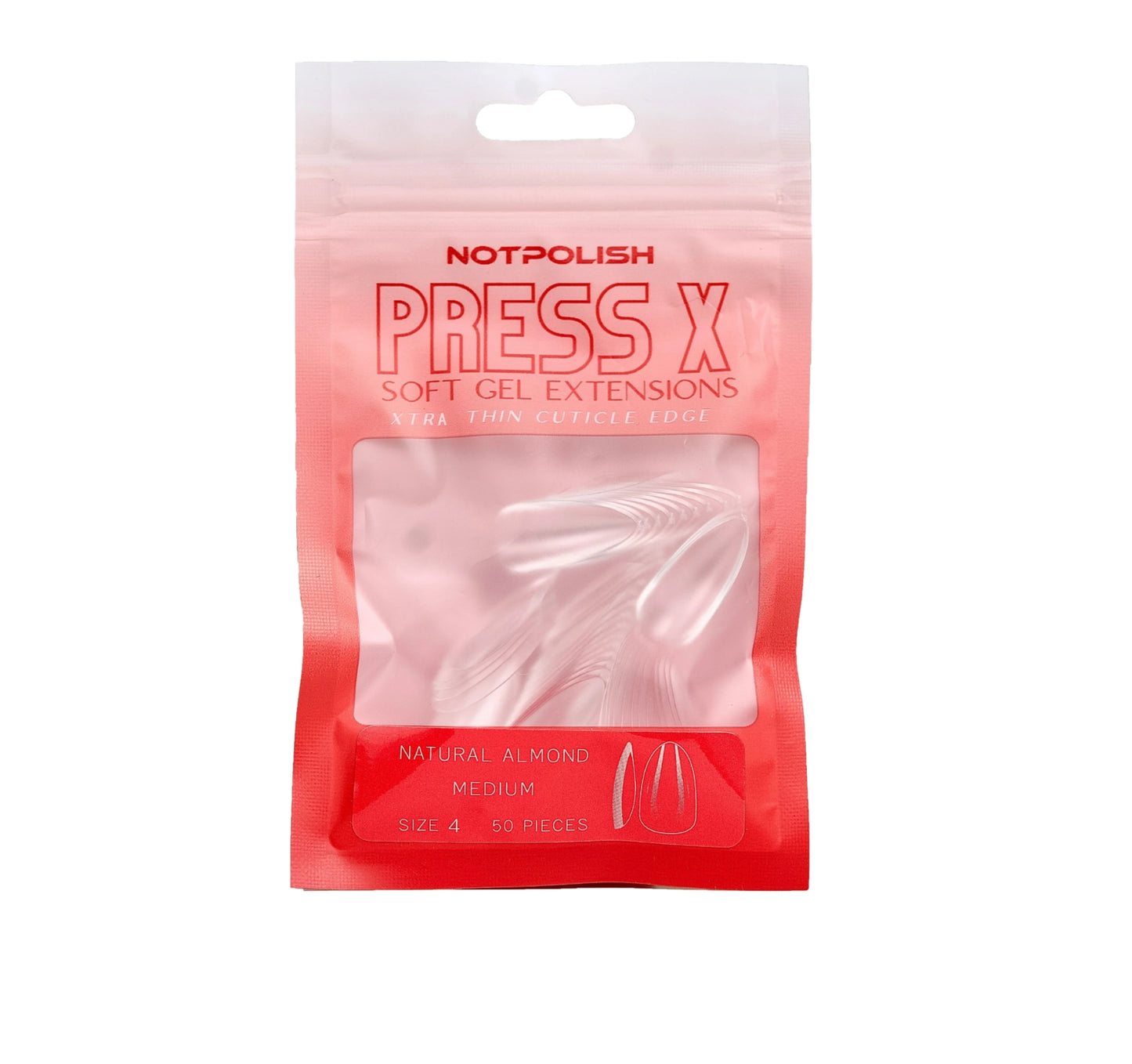 Press X - Natural Almond Medium #6