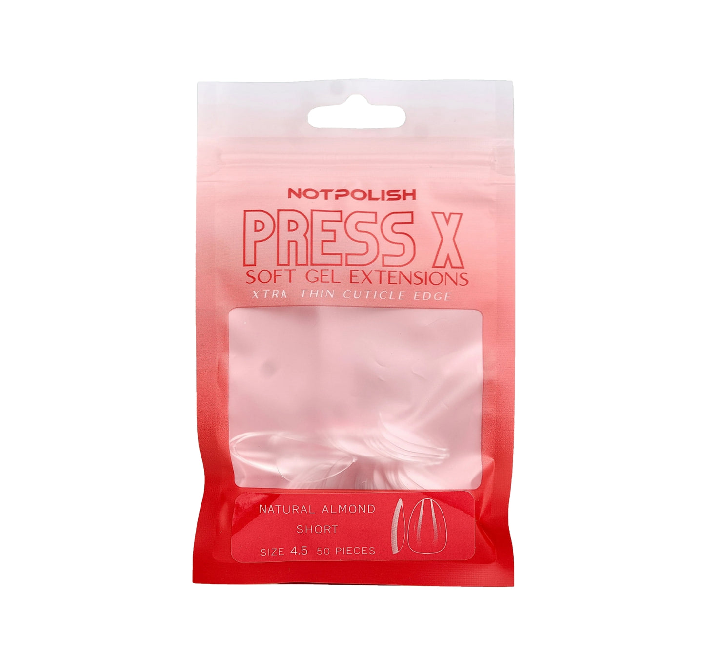 Press X - Natural Almond Short #4.5