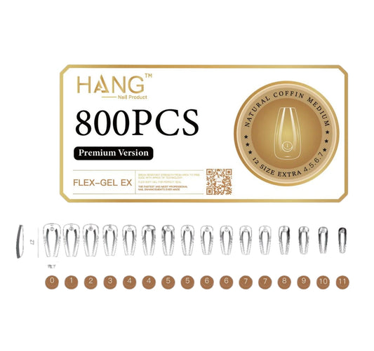 Flex-Gel EX Natural Coffin Medium - WS