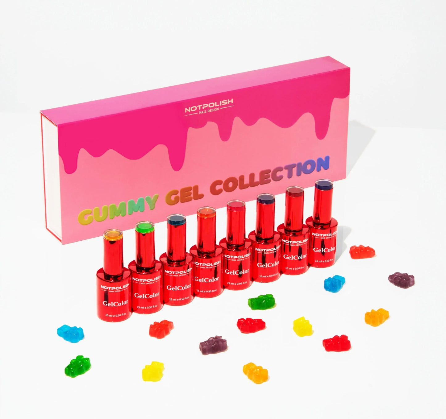 Gummy Gel Collection 8 Colors