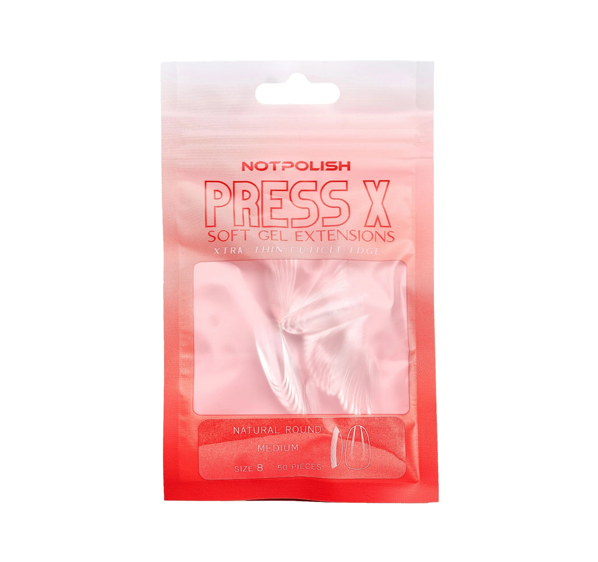 Press X - Natural Round Medium #1