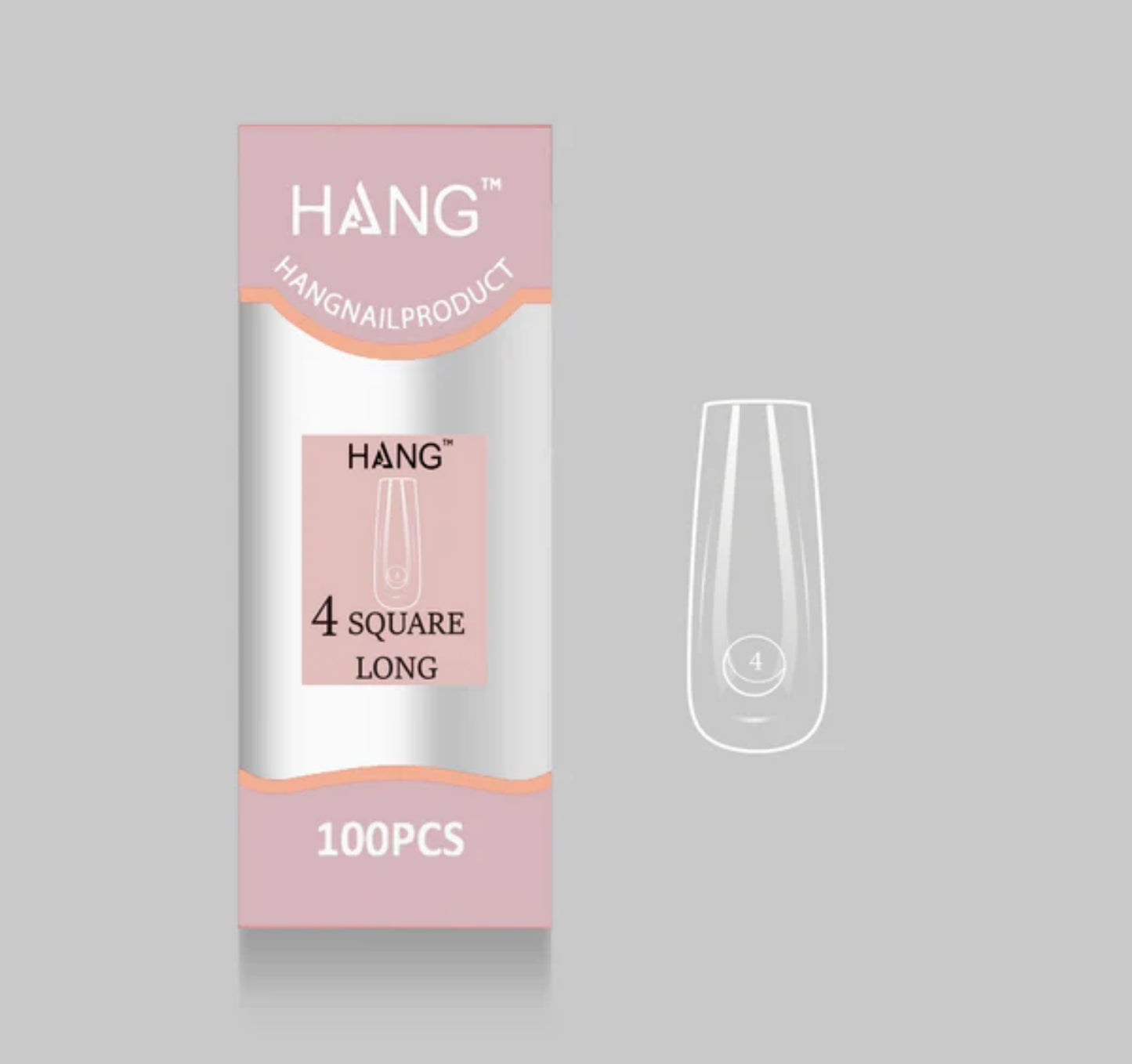 Flex-Gel EX Natural Square Long #4