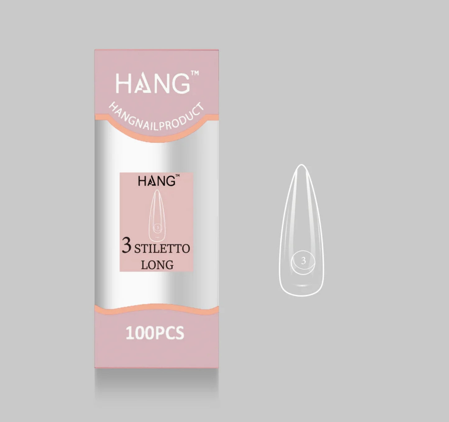Flex-Gel EX Natural Stiletto Long #3