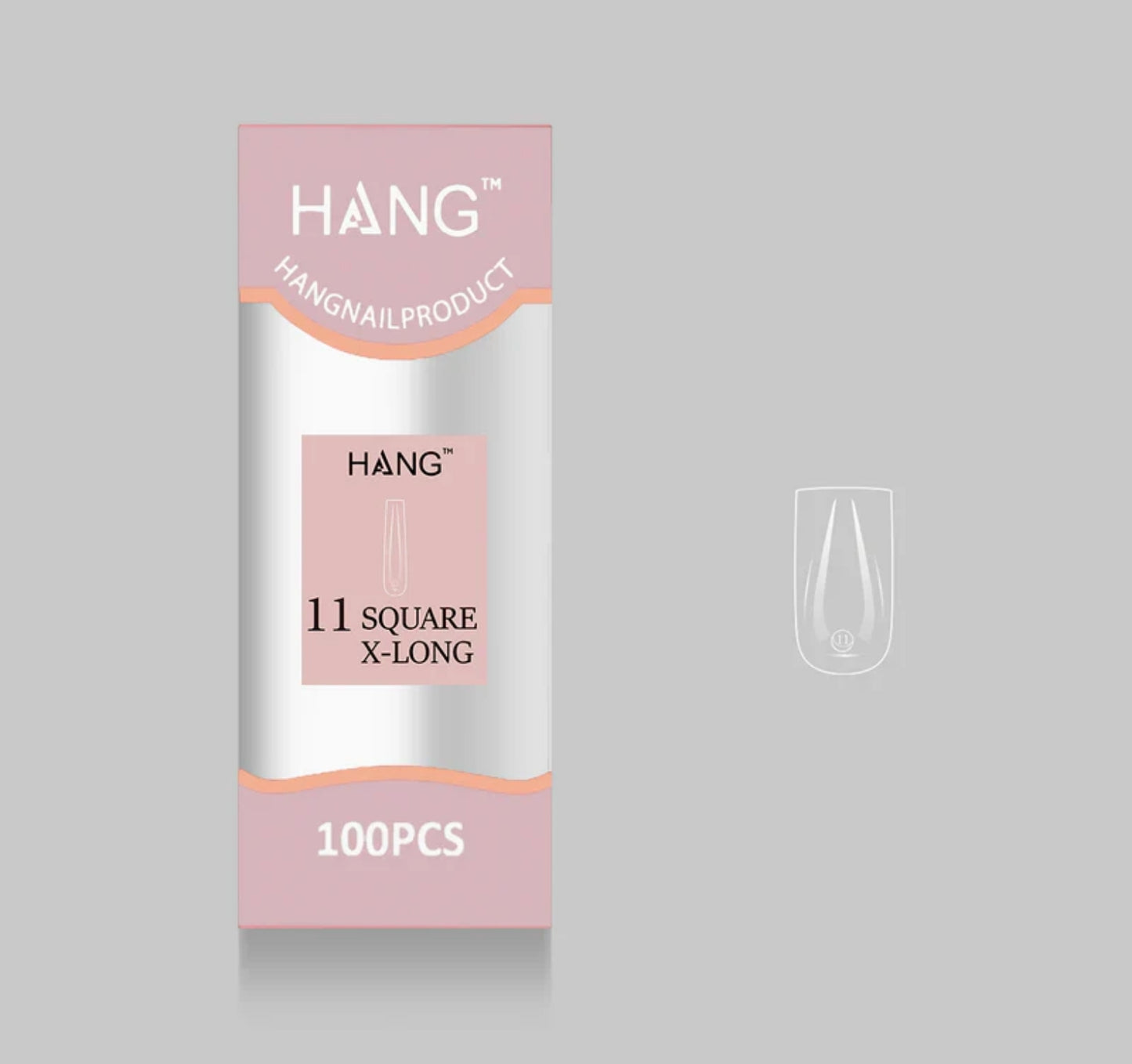 Flex-Gel EX Natural Square X-Long #11