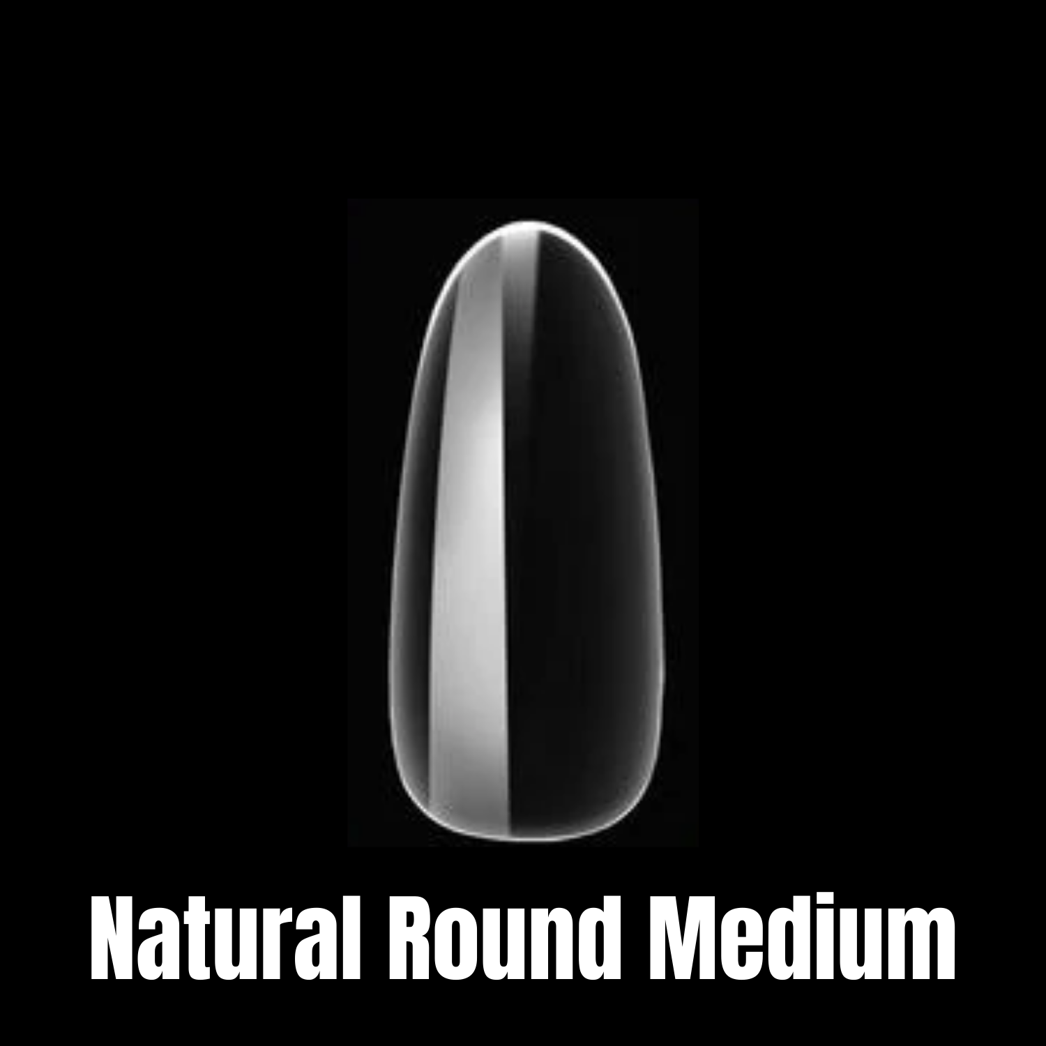 Natural Round Medium #8