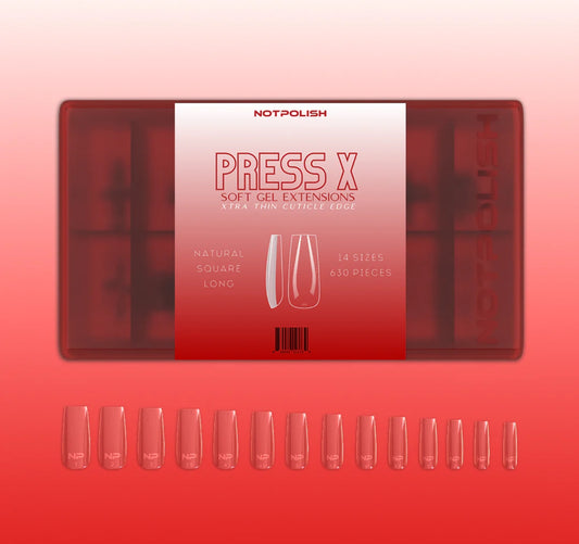 Press X - Natural Square Long