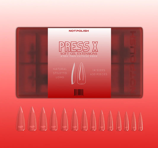 Press X - Natural Stiletto Long