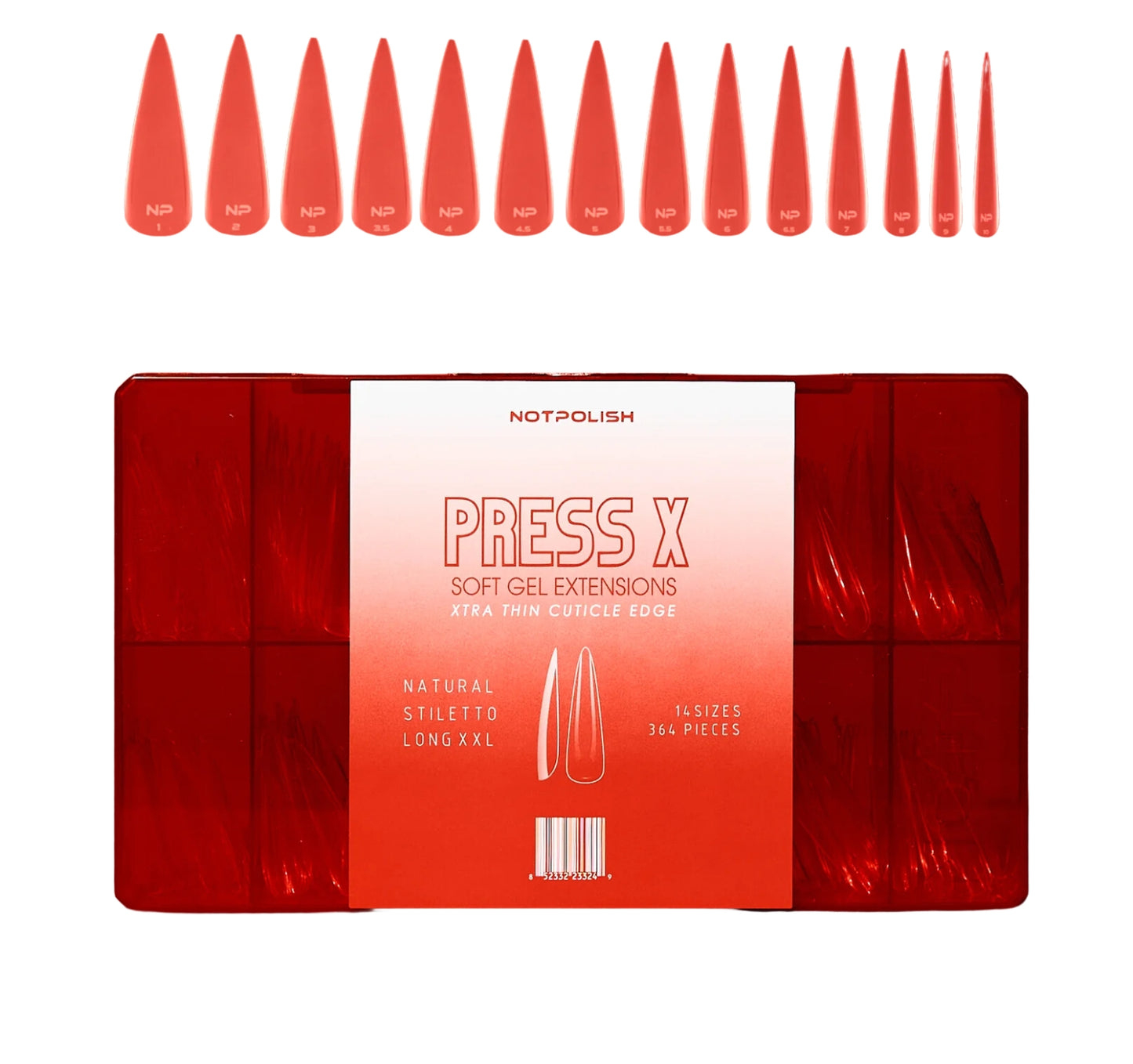 Press X - Natural Stiletto XX-Long