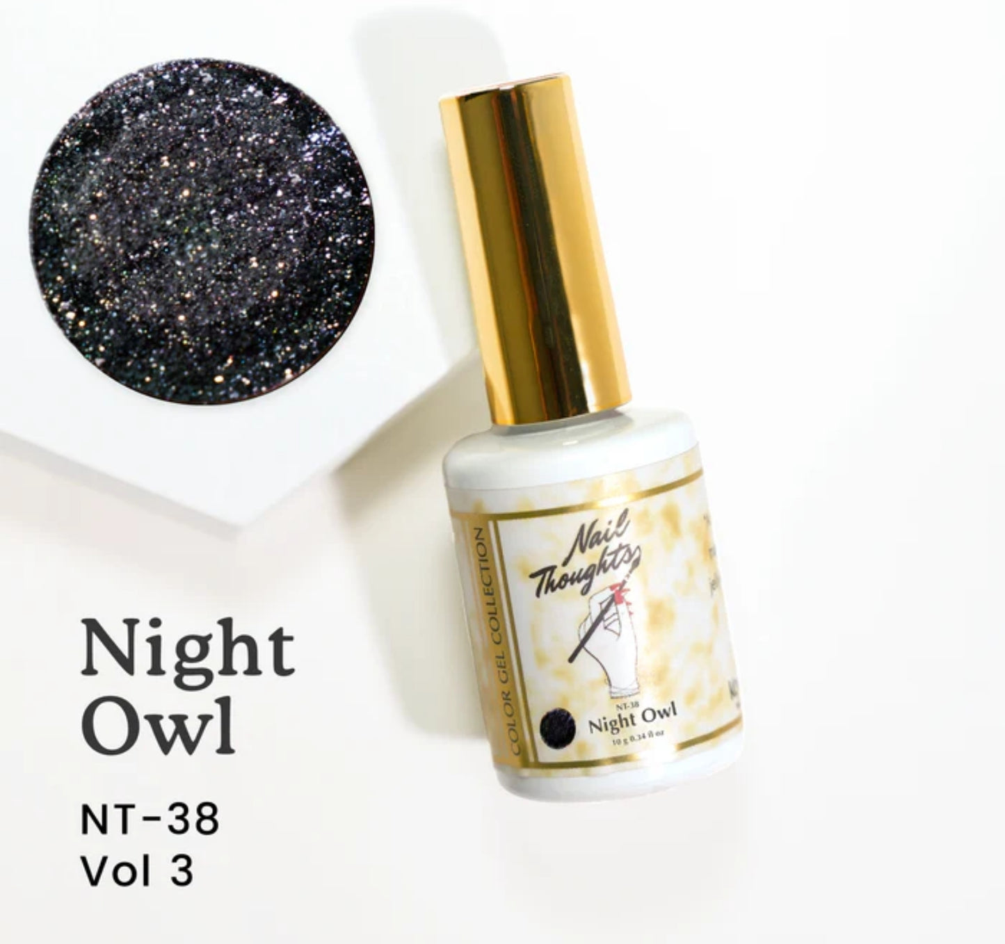 Nail Thoughts Gel Polish Night Owl