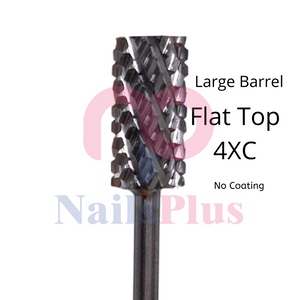 Large Barrel - Regular Flat Top - 4XC - No Coating