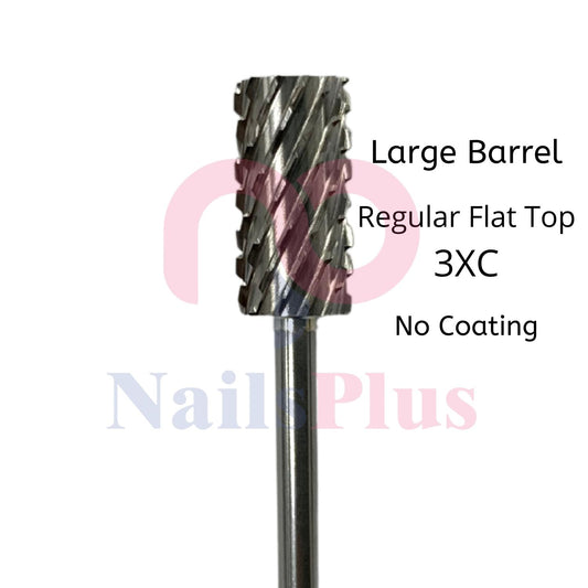 Large Barrel - Regular Flat Top - 3XC - No Coating  - WS