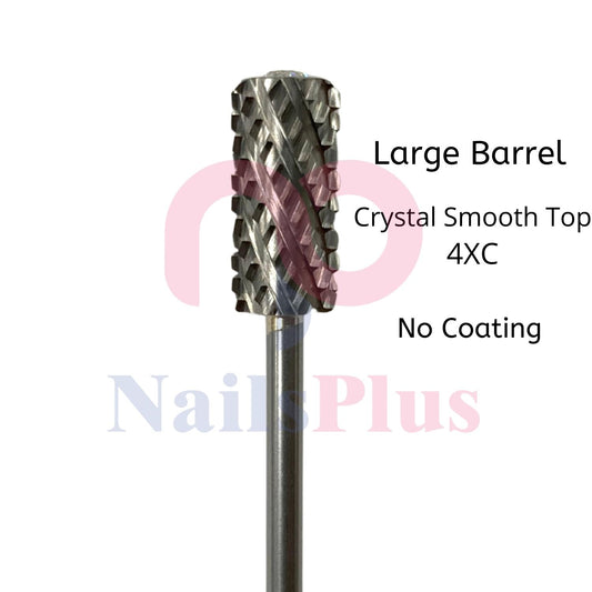 Large Barrel - Crystal Smooth Top - 4XC - WS