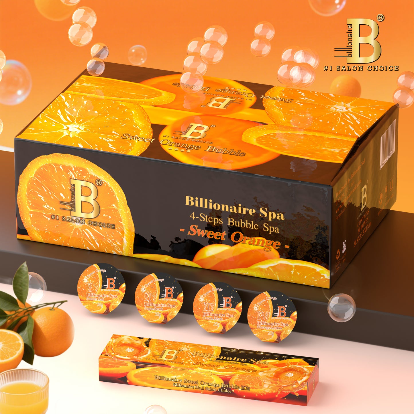 4 Step Bubble - Sweet Orange