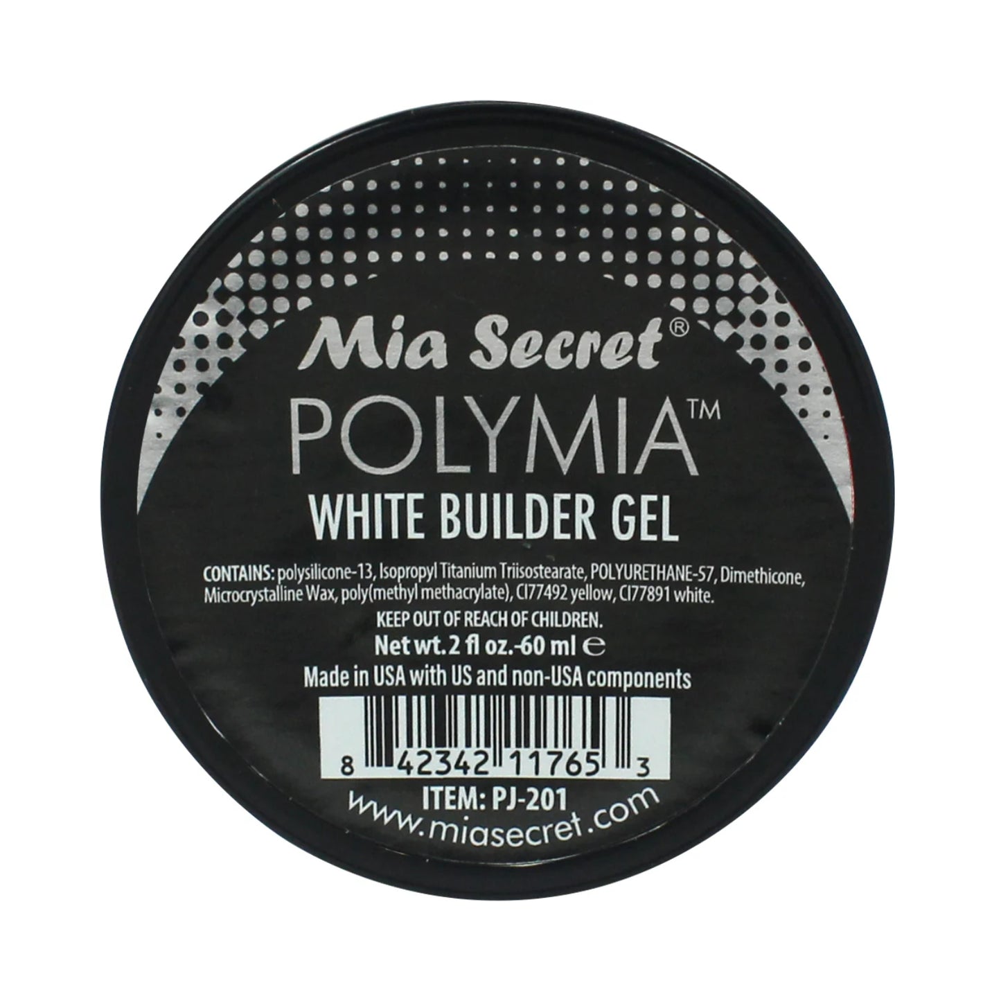 PolyMia Jar - White