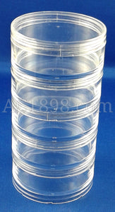 Plastic Stackable Jars