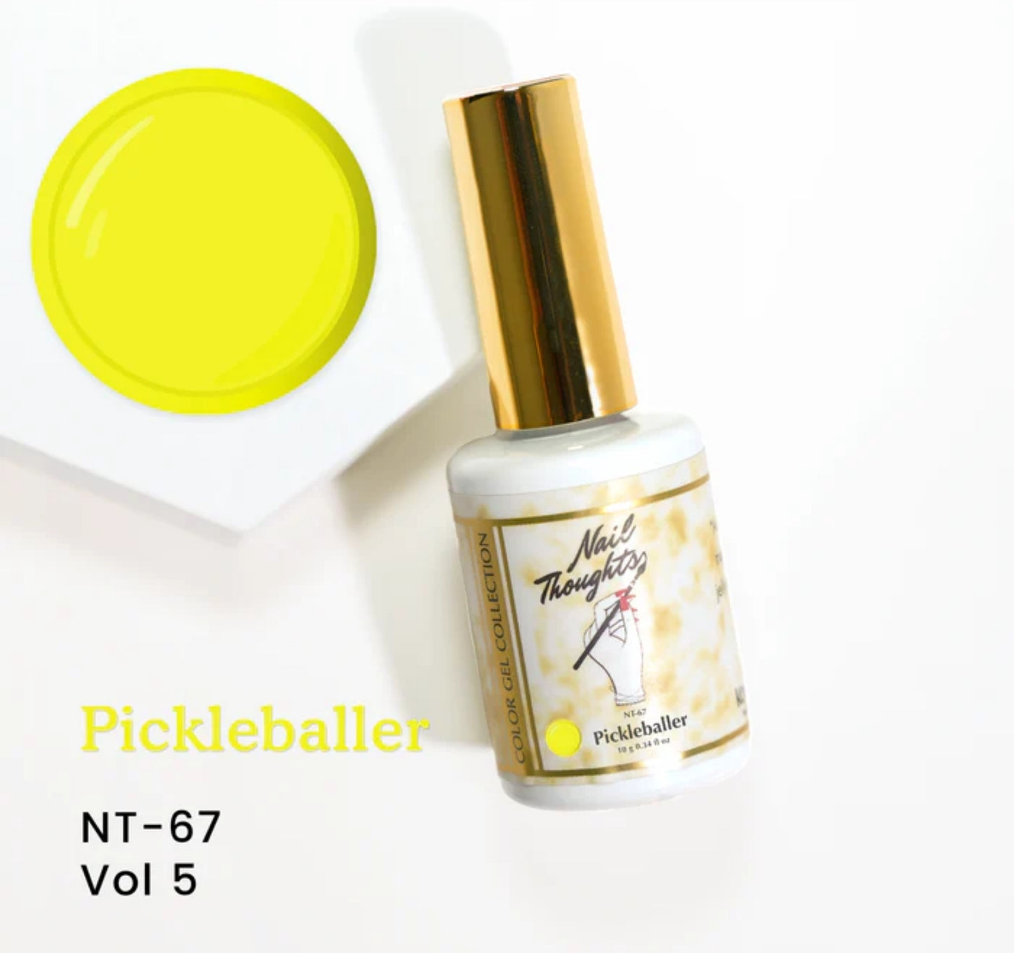 Nail Thoughts Gel Polish Pickleballer