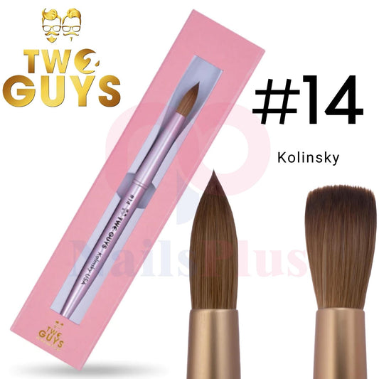 Acrylic Brush #14 - Pink