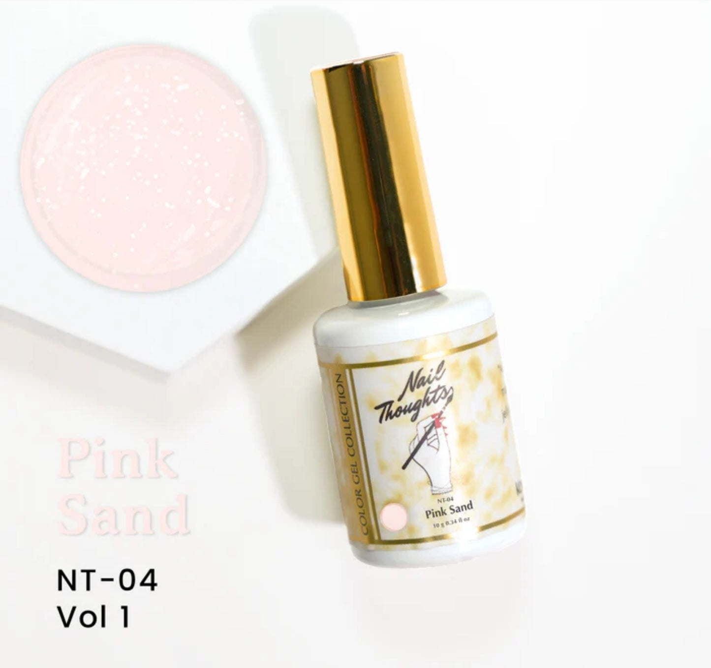 Nail Thoughts Gel Polish Pink Sand