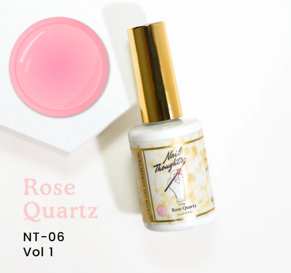 Nail Thoughts Gel Polish Rose Quartz