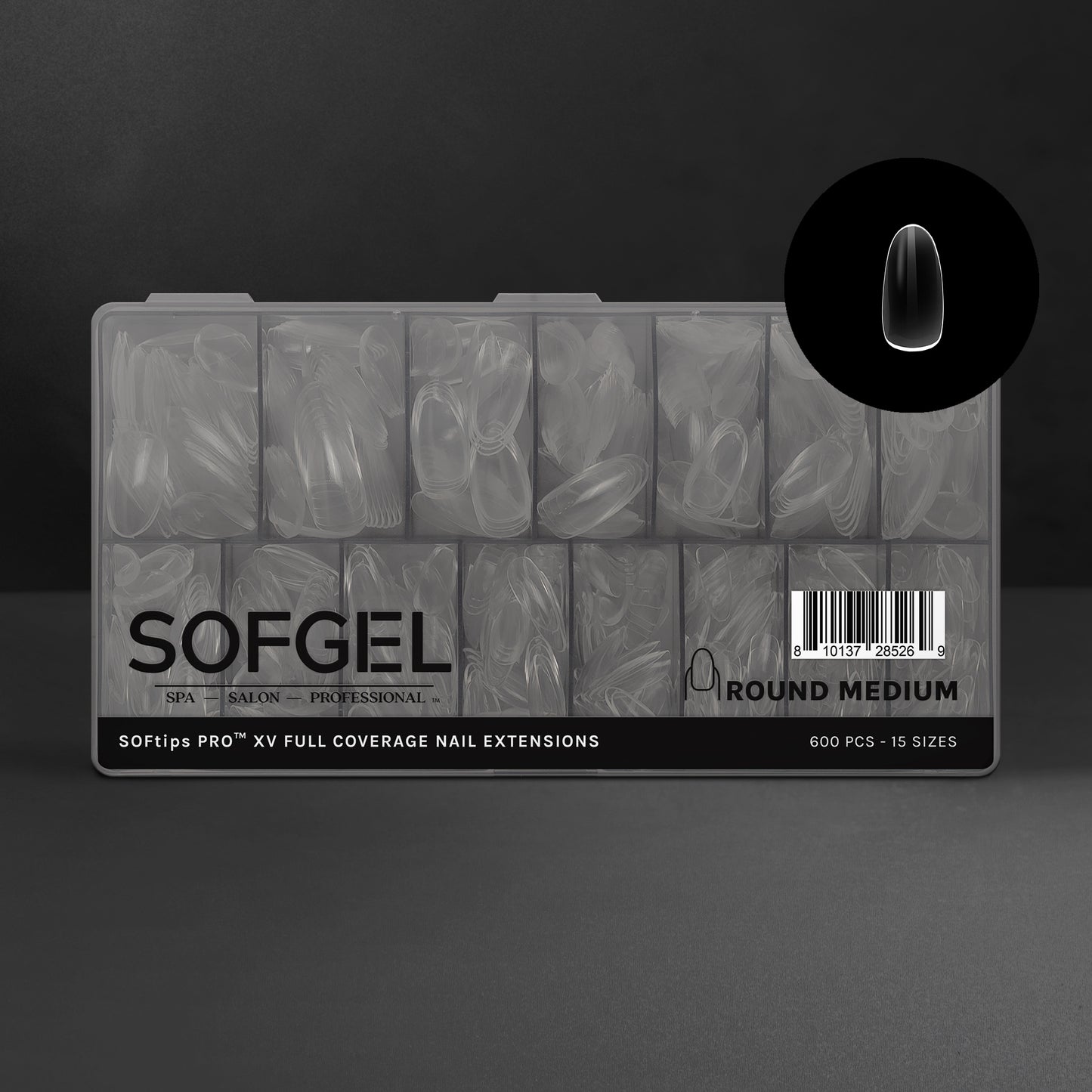 Gel-X Tips - XV Sculpted Round Medium