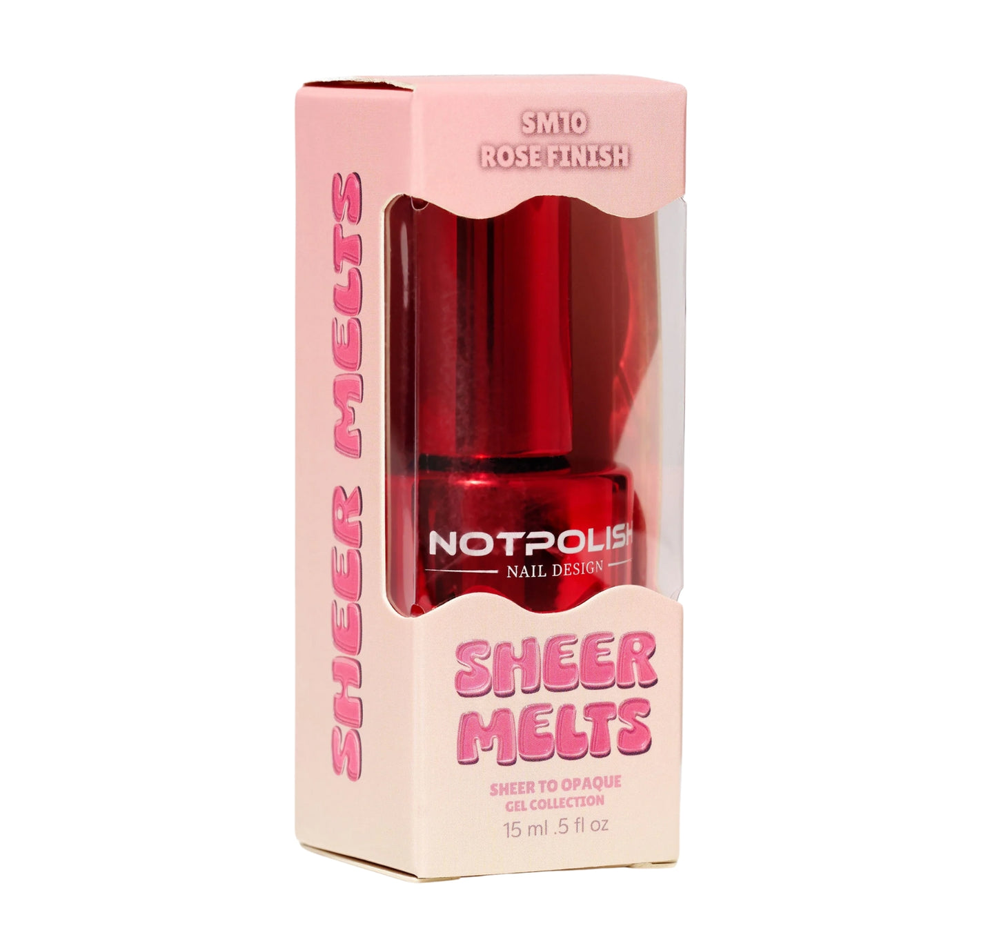 Sheer Melts - 10 Rose Finish