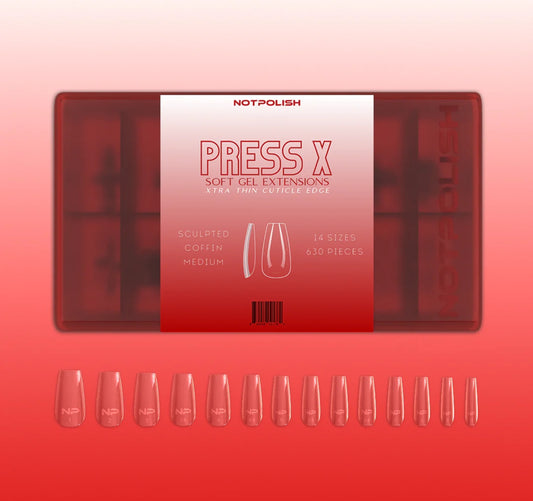 Press X - Sculpted Coffin Medium - WS