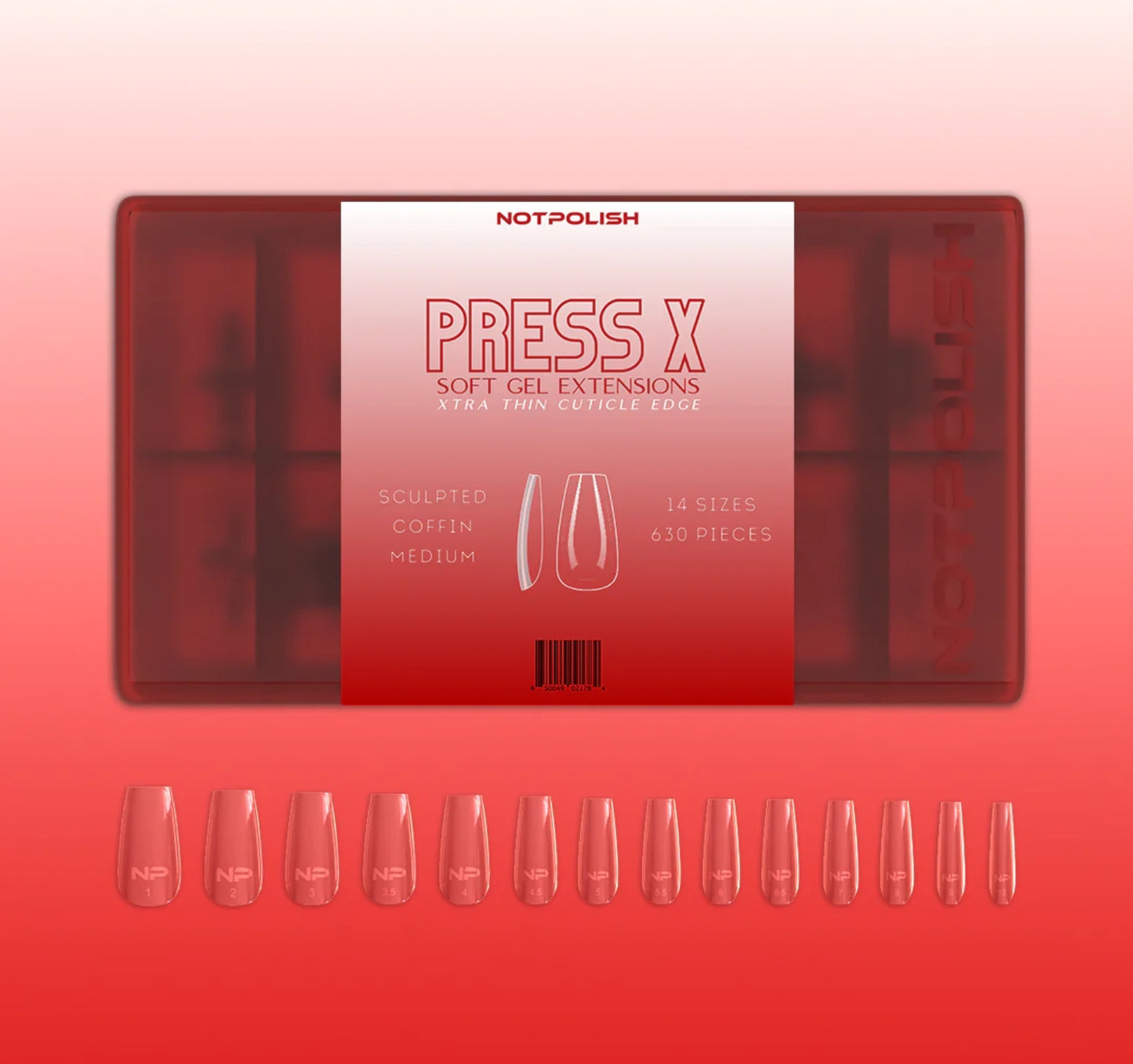 Press X - Sculpted Coffin Medium