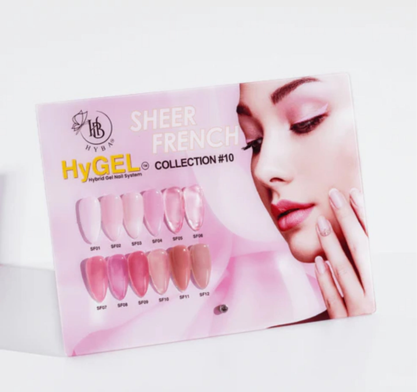 HyGel - #10 Sheer French Color Chart