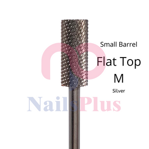 Small Barrel - Regular Flat Top - M - Silver