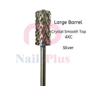 Large Barrel - Crystal Smooth Top - 4XC - WS