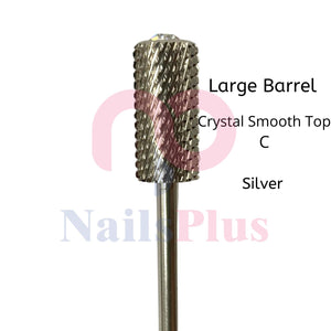 Large Barrel - Crystal Smooth Top - C - WS