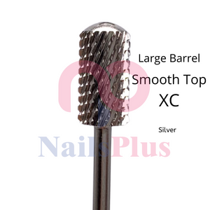 Large Barrel - Smooth Top  - XC - Silver