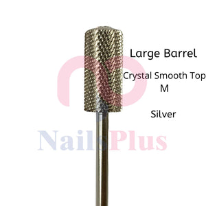 Large Barrel - Crystal Smooth Top - M