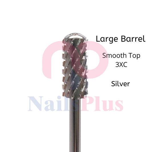 Large Barrel - Smooth Top - 3XC - Silver - WS
