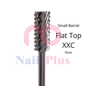 Small Barrel - Regular Flat Top - XXC - Silver