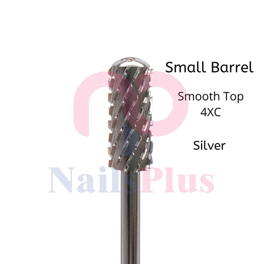 Small Barrel - Smooth Top - 4XC - Silver - WS